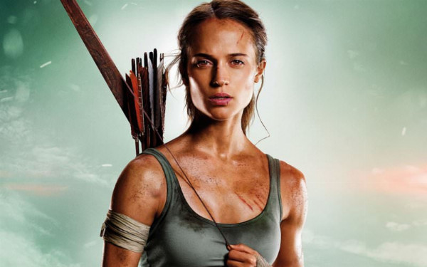 Cảnh hành động trong Tomb Raider 2018